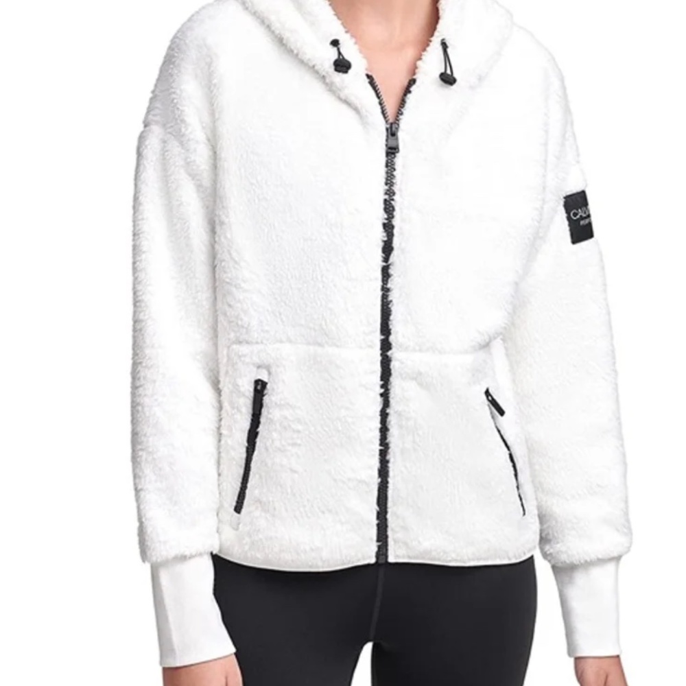 Calvin Klein Performance CK Sherpa Zip Up Jack L